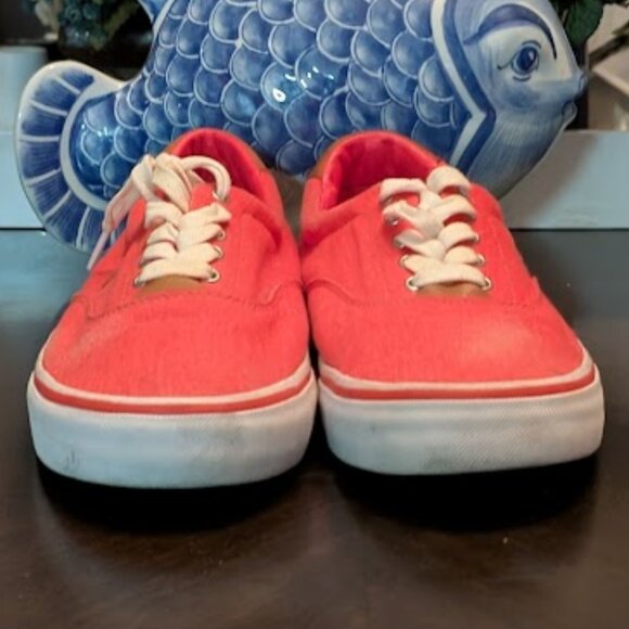 P10 POLO RALPH LAUREN THORTON Canvas Low-Top Sneakers - Picture 11 of 12